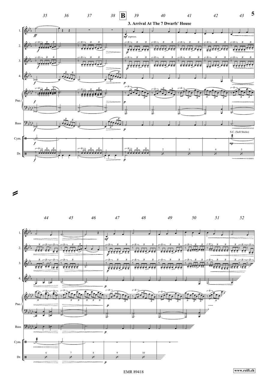 Snow White Snow White Horn scores gallery preview page 6