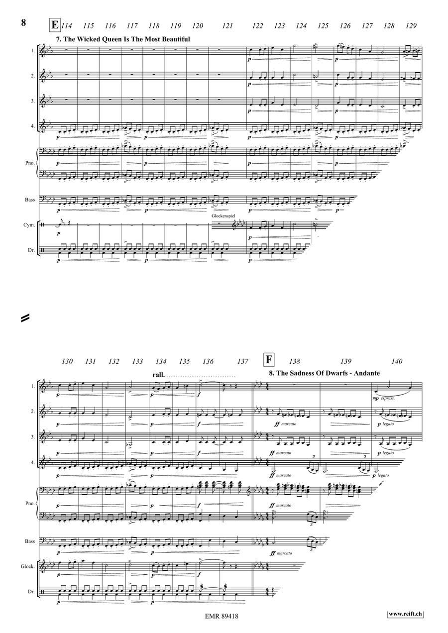 Snow White Snow White Horn scores gallery preview page 9