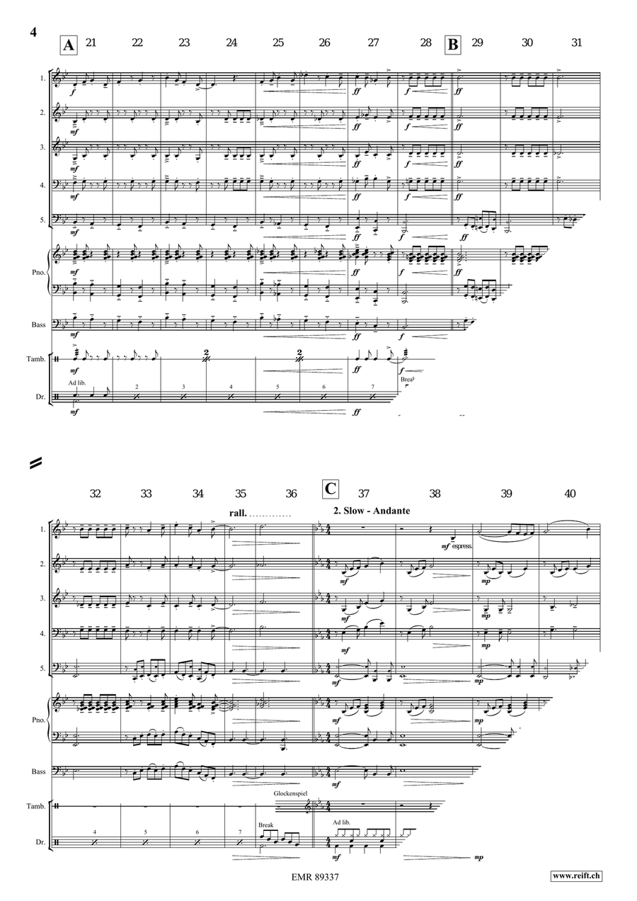 Dance Fantasy Dance Fantasy Score scores gallery preview page 5