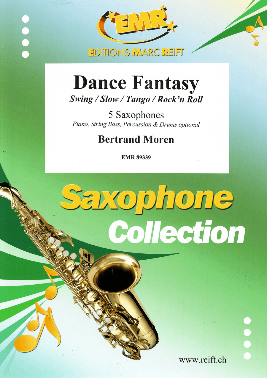 Dance Fantasy Dance Fantasy Saxophone Quintet scores gallery preview page 1