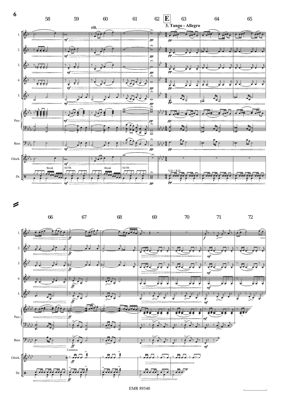 Dance Fantasy Dance Fantasy Cornet scores gallery preview page 6