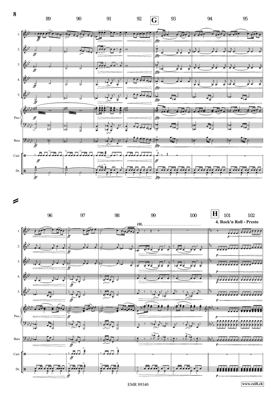 Dance Fantasy Dance Fantasy Cornet scores gallery preview page 7