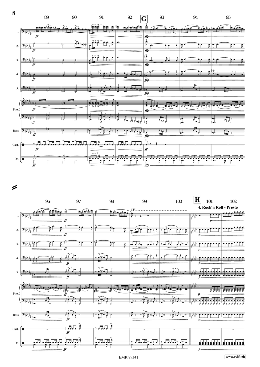 Dance Fantasy Dance Fantasy Trombone scores gallery preview page 7
