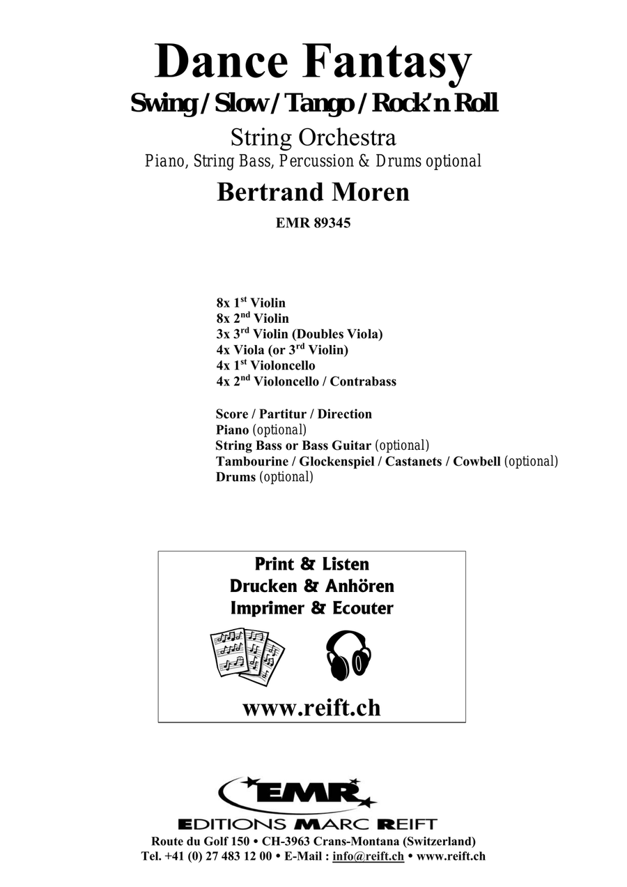 Dance Fantasy Dance Fantasy String Orchestra scores gallery preview page 2