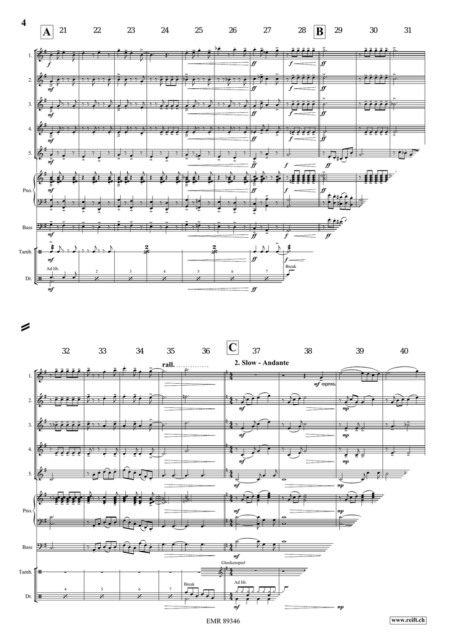 Dance Fantasy Dance Fantasy Flute scores gallery preview page 5