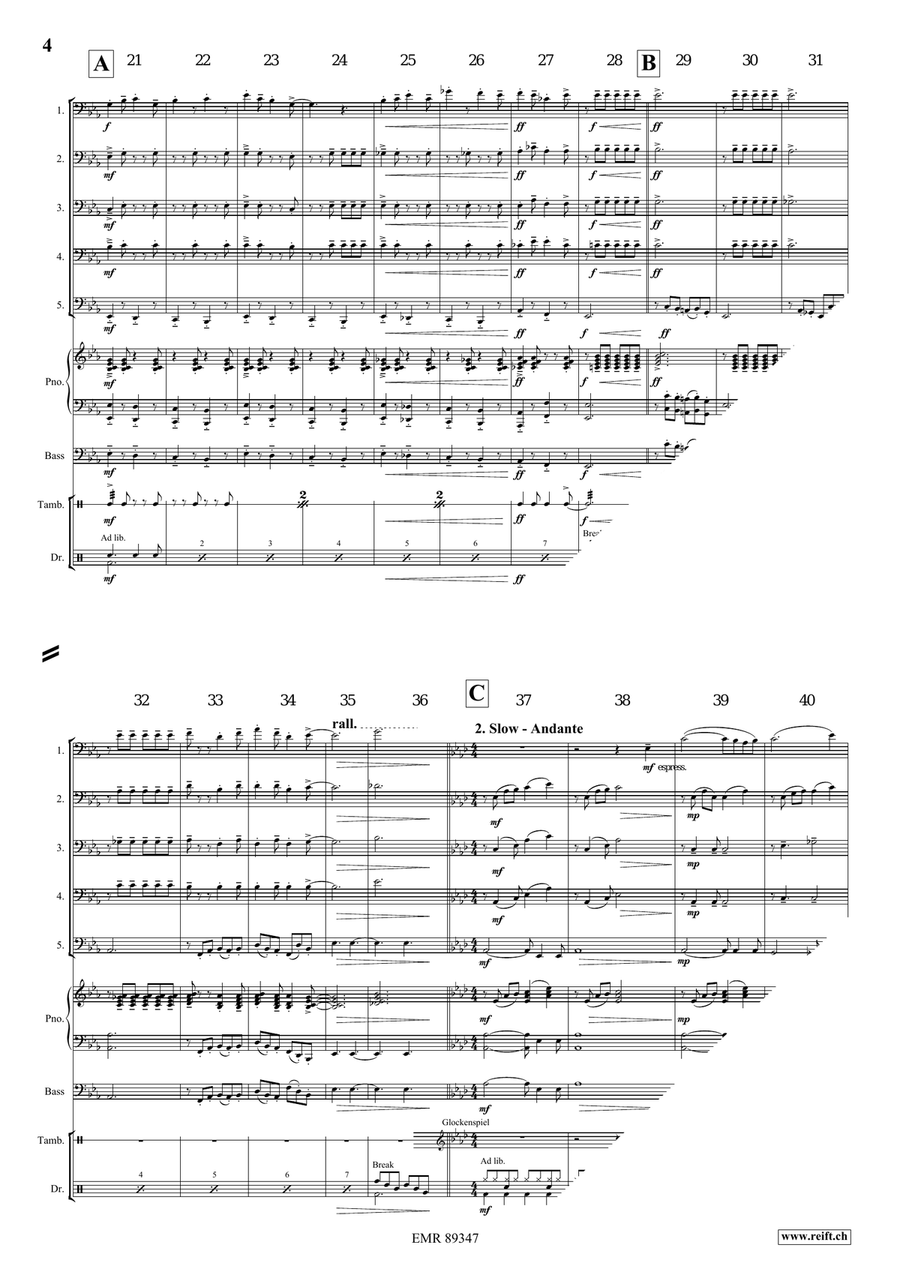 Dance Fantasy Dance Fantasy Bassoon scores gallery preview page 5