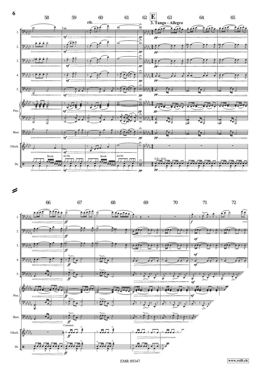 Dance Fantasy Dance Fantasy Bassoon scores gallery preview page 6