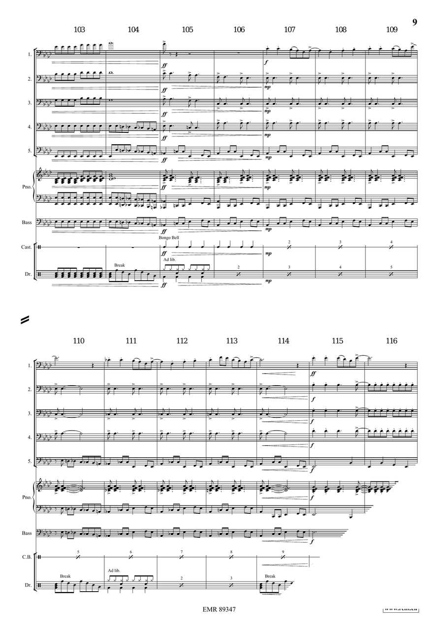 Dance Fantasy Dance Fantasy Bassoon scores gallery preview page 8
