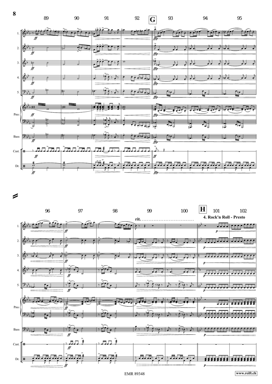 Dance Fantasy Dance Fantasy Woodwind Quintet scores gallery preview page 7