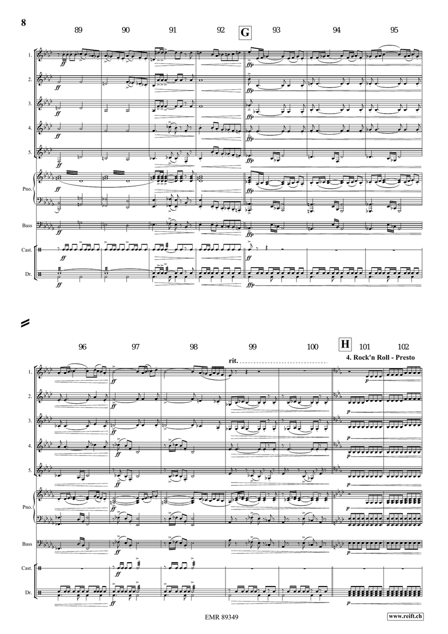 Dance Fantasy Dance Fantasy Horn scores gallery preview page 7