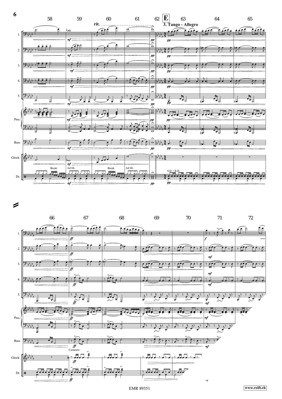 Dance Fantasy Dance Fantasy Tuba scores gallery preview page 6