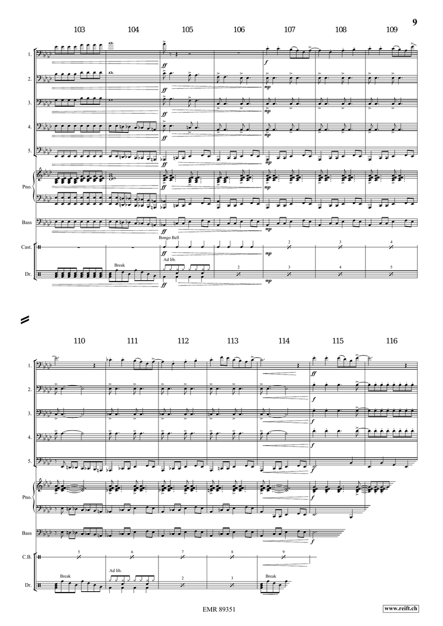 Dance Fantasy Dance Fantasy Tuba scores gallery preview page 8