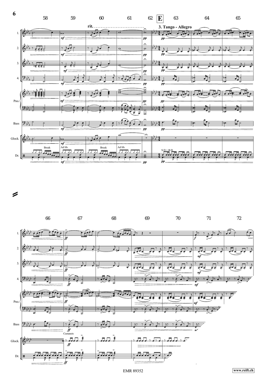 Dance Fantasy Dance Fantasy Score scores gallery preview page 6