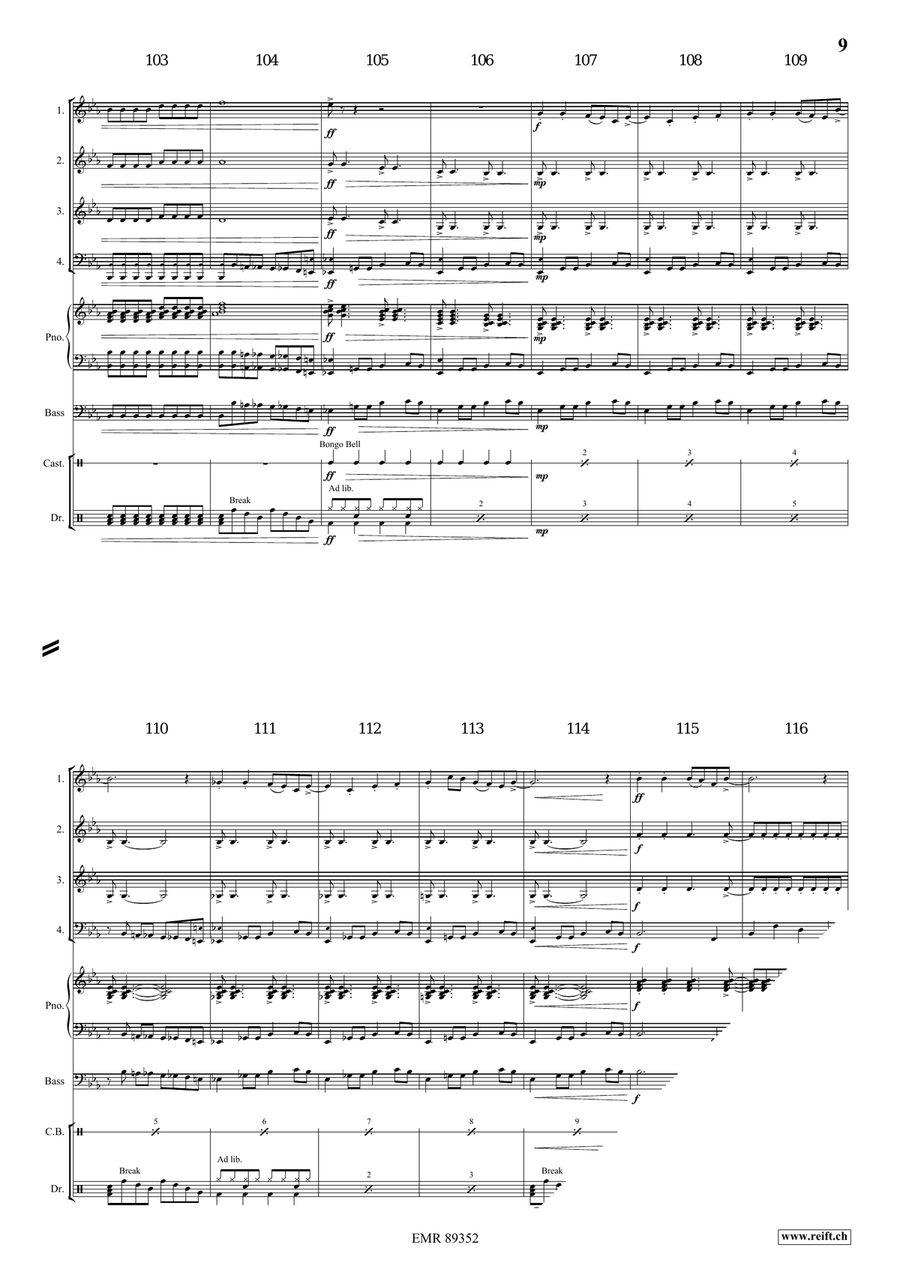 Dance Fantasy Dance Fantasy Score scores gallery preview page 8