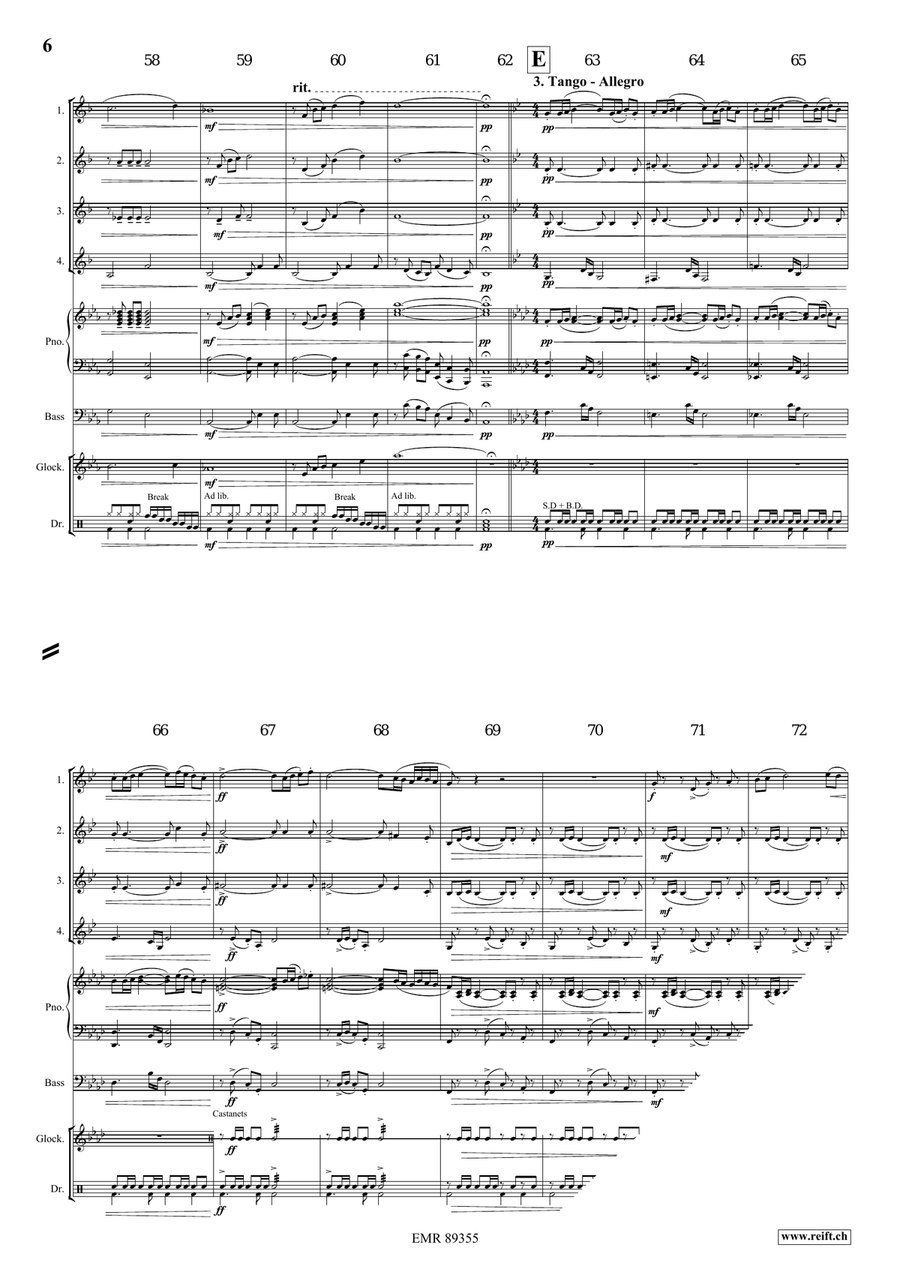 Dance Fantasy Dance Fantasy Cornet scores gallery preview page 6