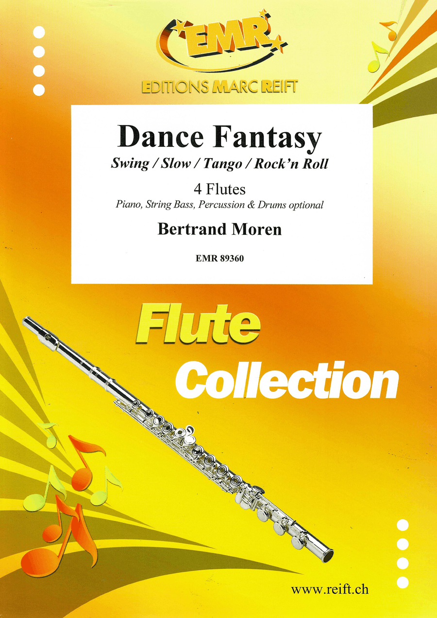 Dance Fantasy Dance Fantasy Flute Quartet scores gallery preview page 1