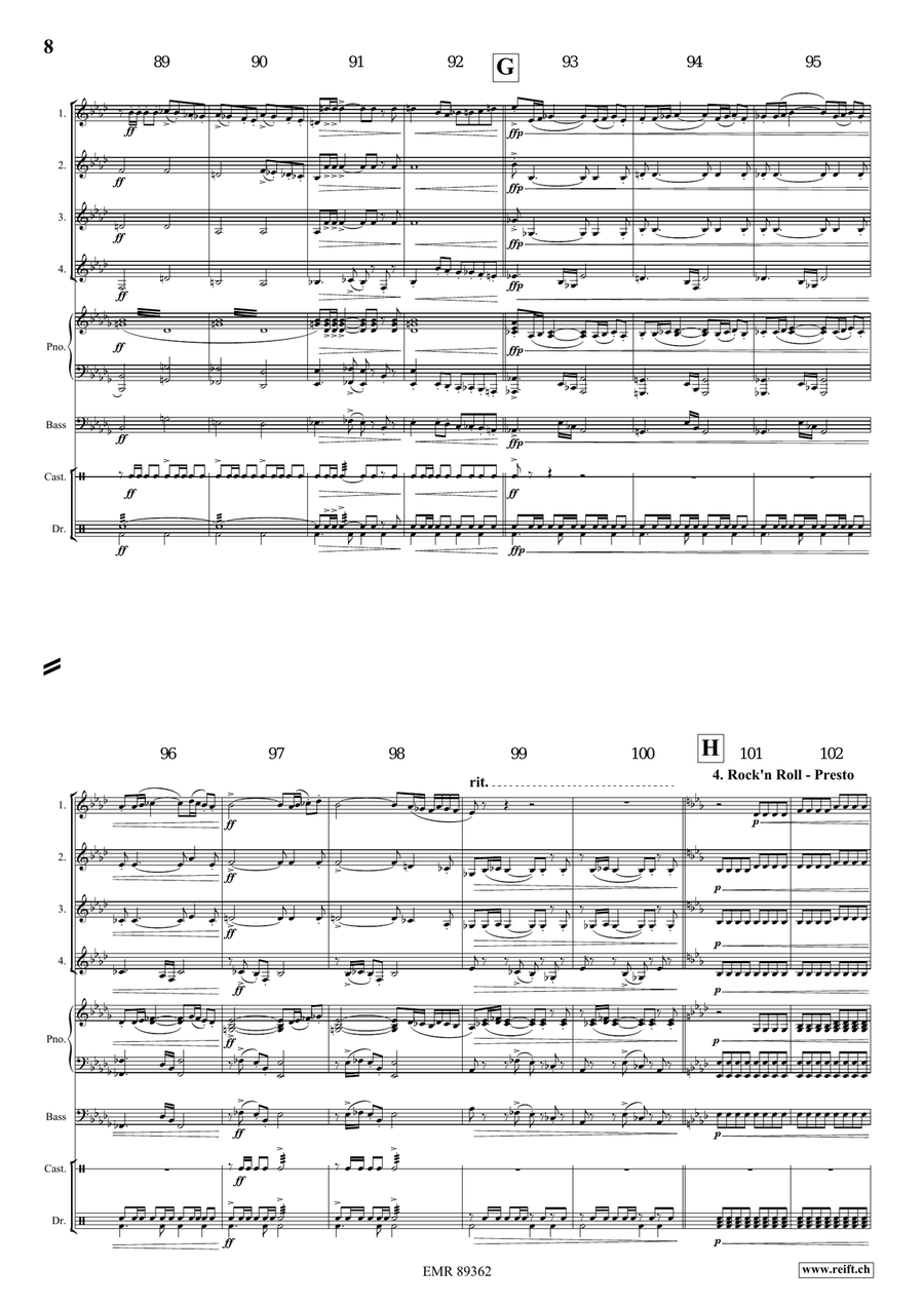 Dance Fantasy Dance Fantasy Horn scores gallery preview page 7