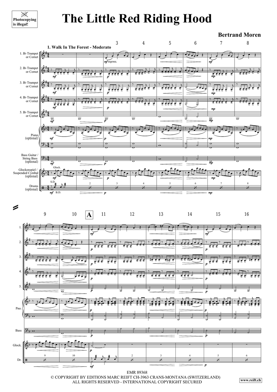 The Little Red Riding Hood Cornet scores gallery preview page 4