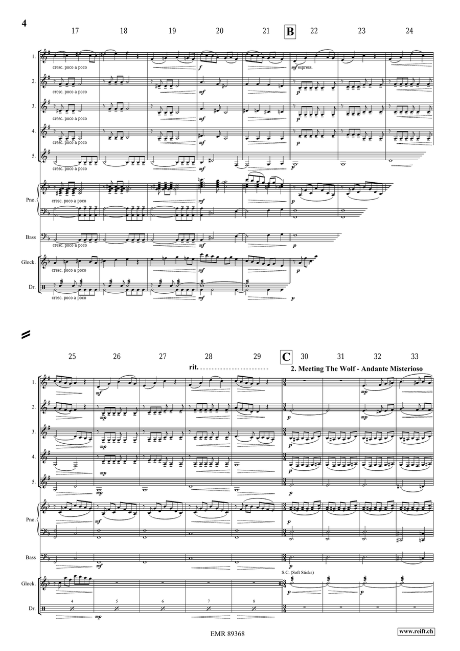 The Little Red Riding Hood Cornet scores gallery preview page 5
