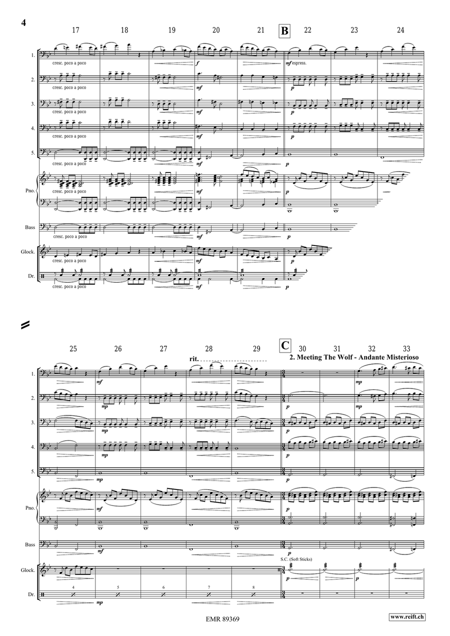 The Little Red Riding Hood Trombone scores gallery preview page 5