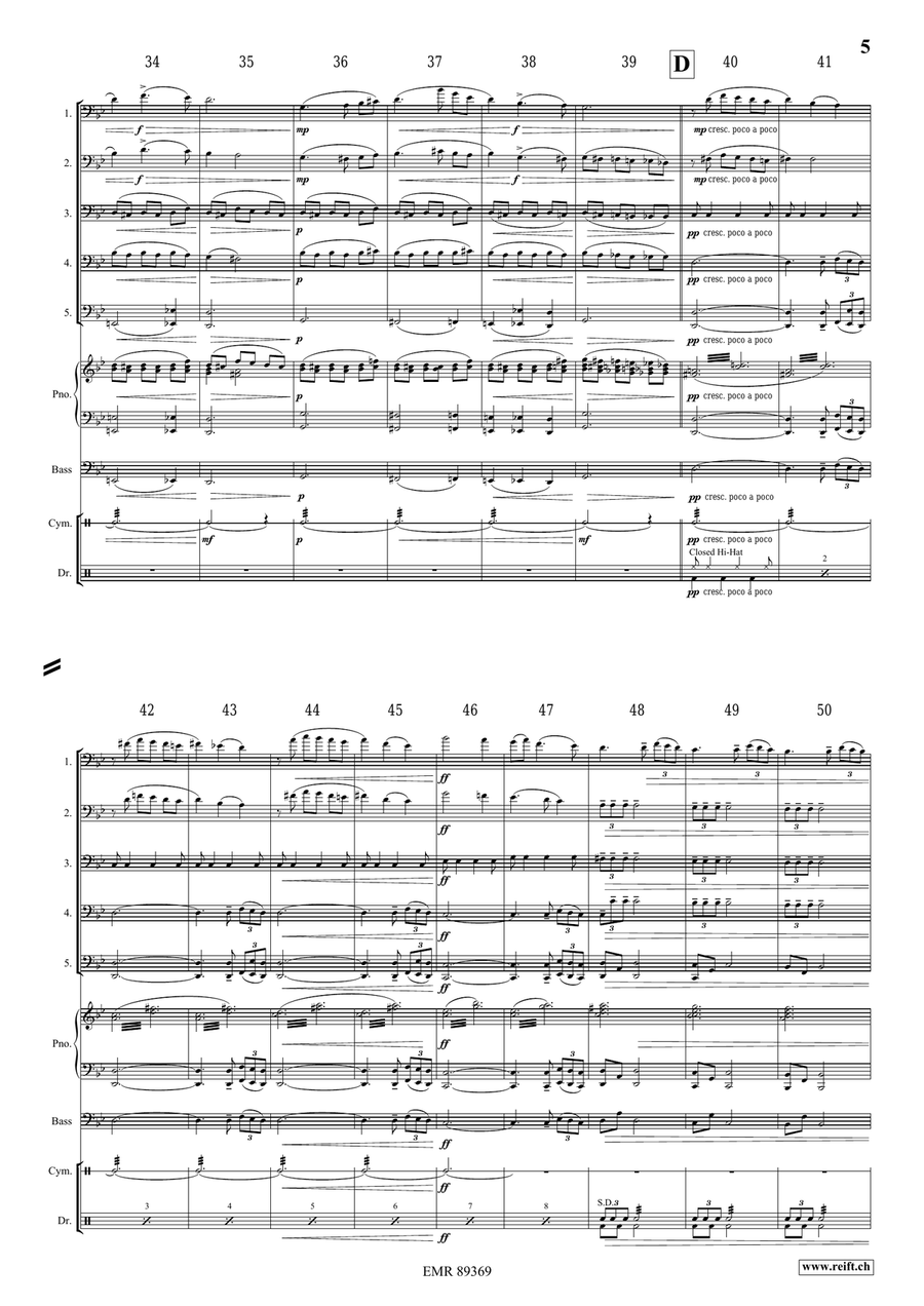 The Little Red Riding Hood Trombone scores gallery preview page 6
