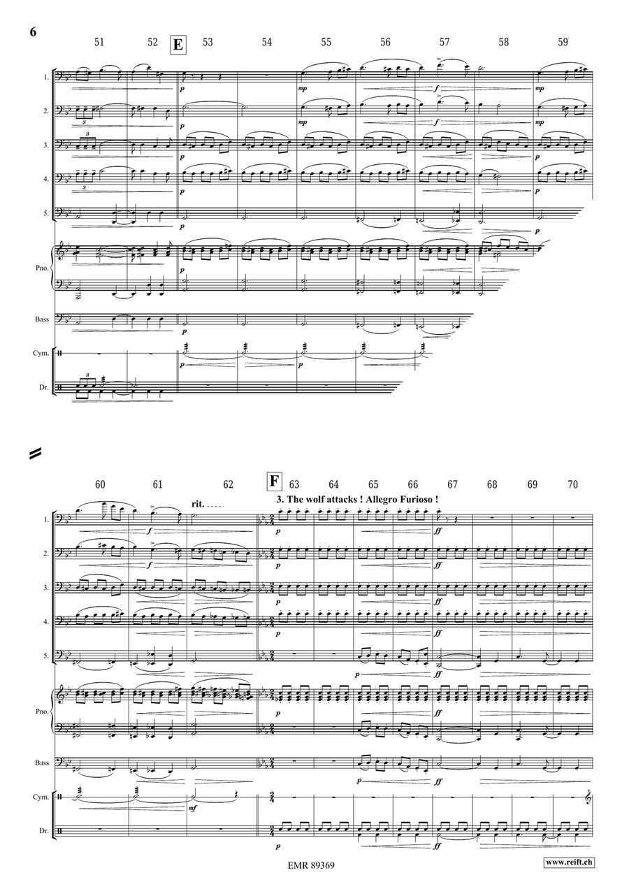 The Little Red Riding Hood Trombone scores gallery preview page 7