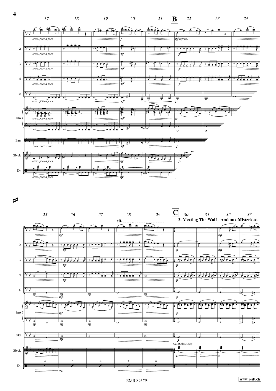 The Little Red Riding Hood Tuba scores gallery preview page 5
