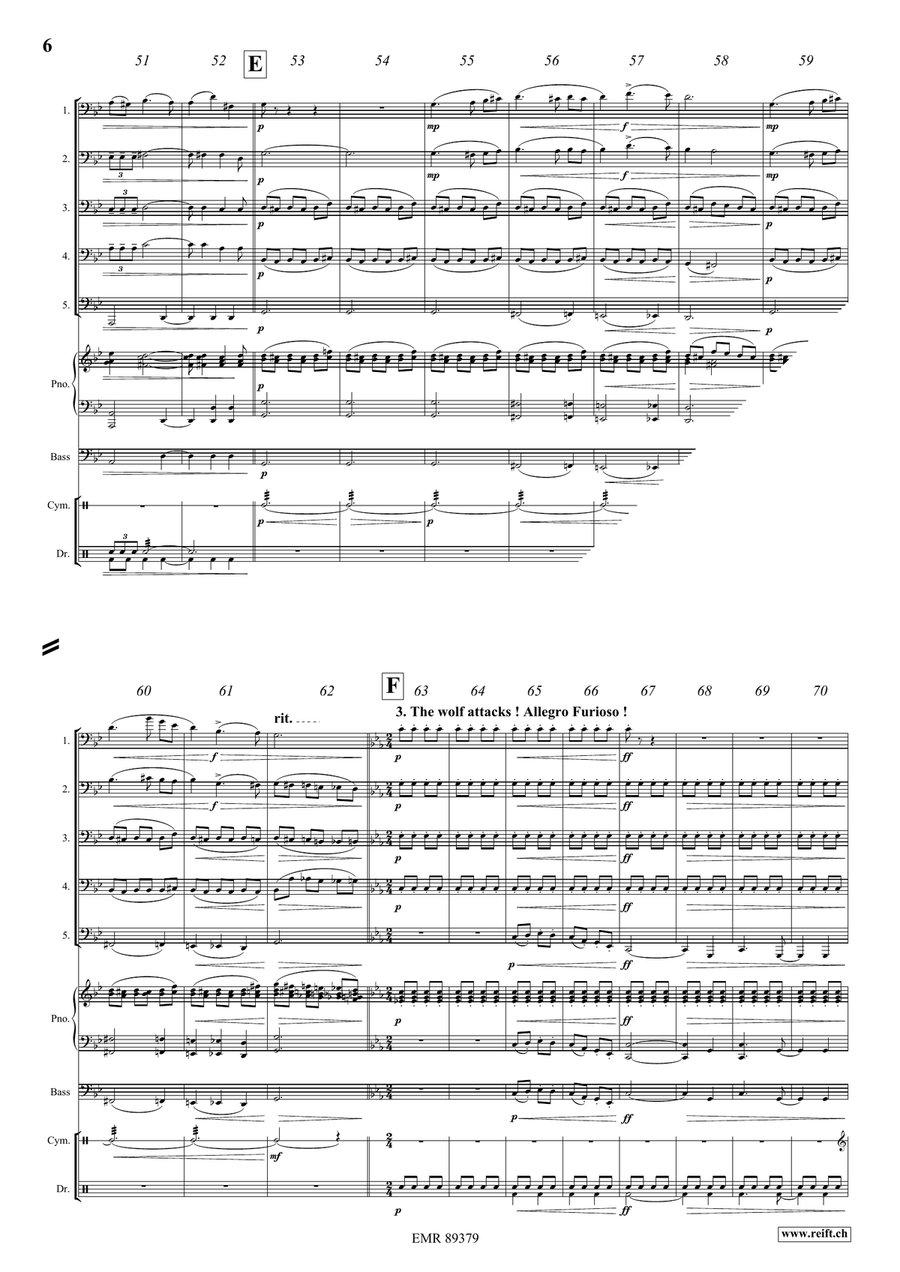The Little Red Riding Hood Tuba scores gallery preview page 7