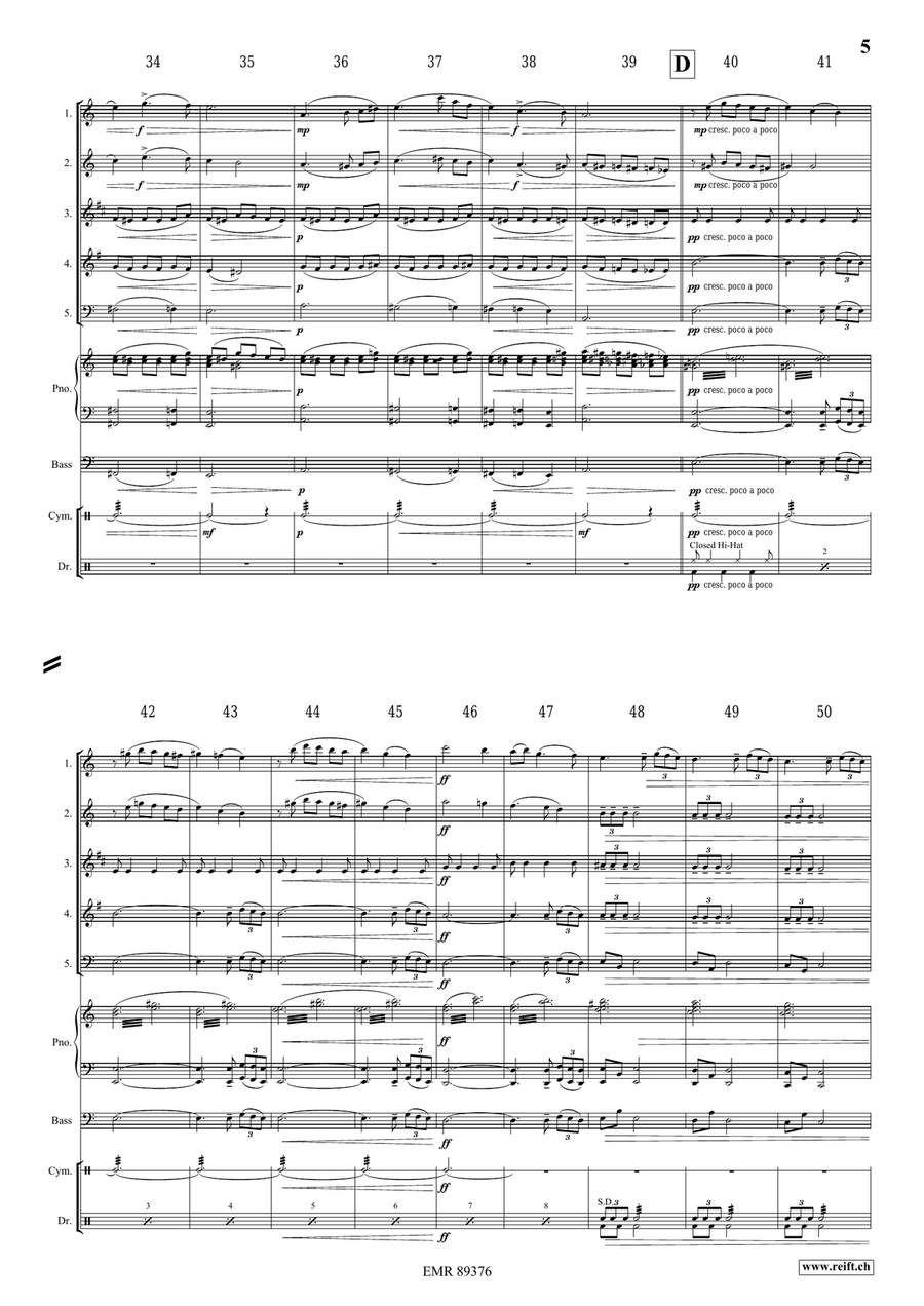 The Little Red Riding Hood Woodwind Quintet scores gallery preview page 6