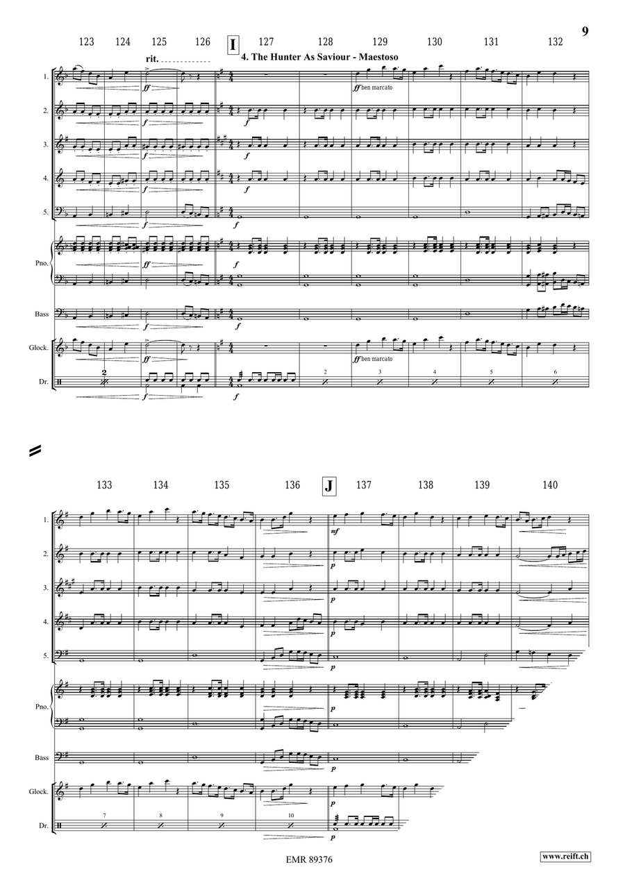 The Little Red Riding Hood Woodwind Quintet scores gallery preview page 9