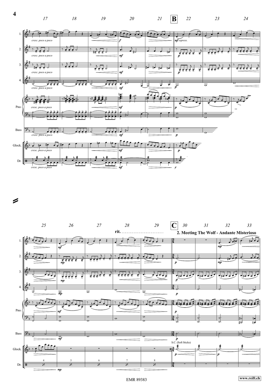 The Little Red Riding Hood Cornet scores gallery preview page 5