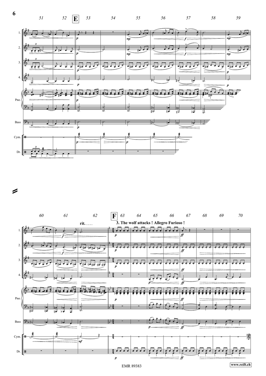 The Little Red Riding Hood Cornet scores gallery preview page 7