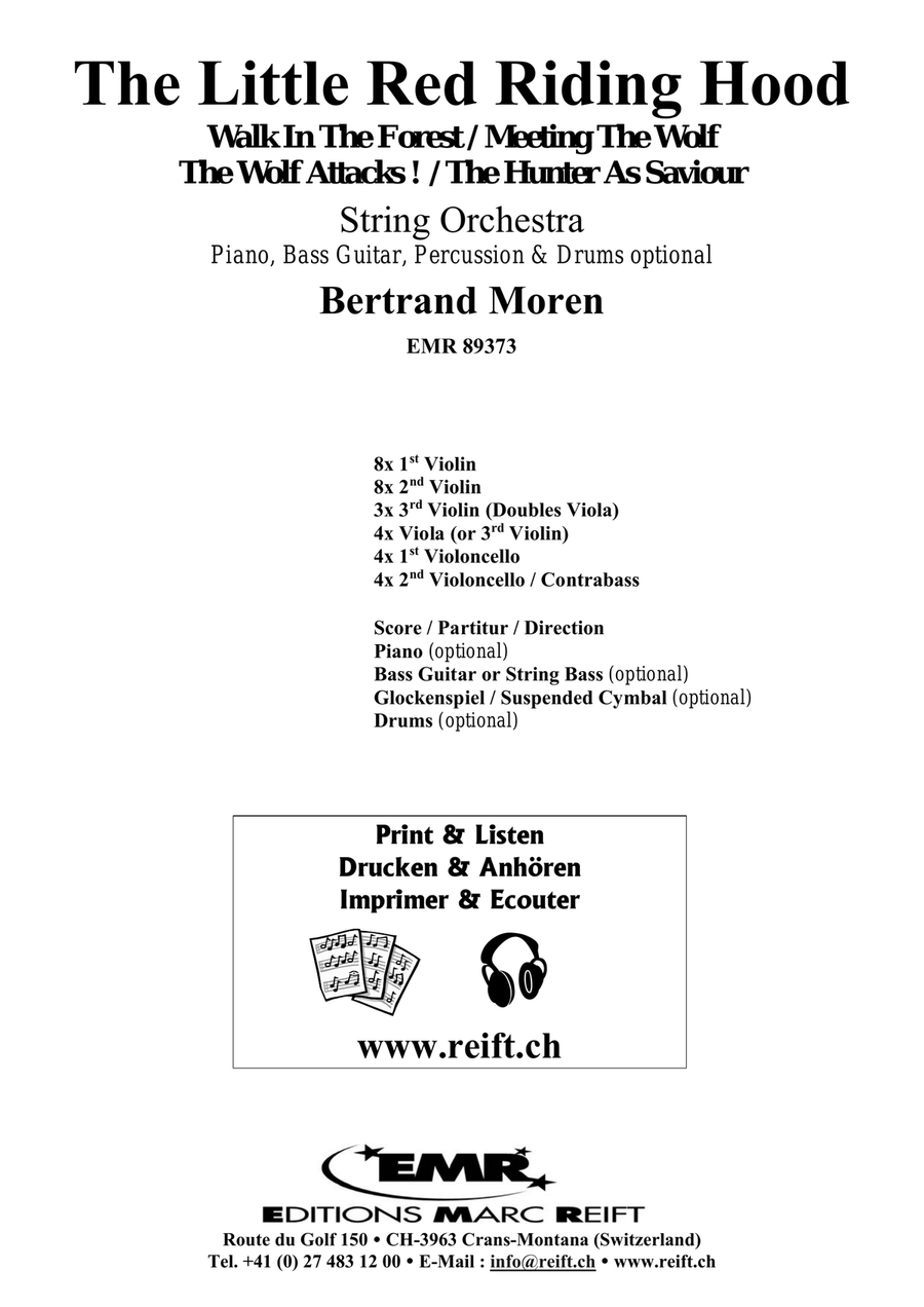 The Little Red Riding Hood String Orchestra scores gallery preview page 2