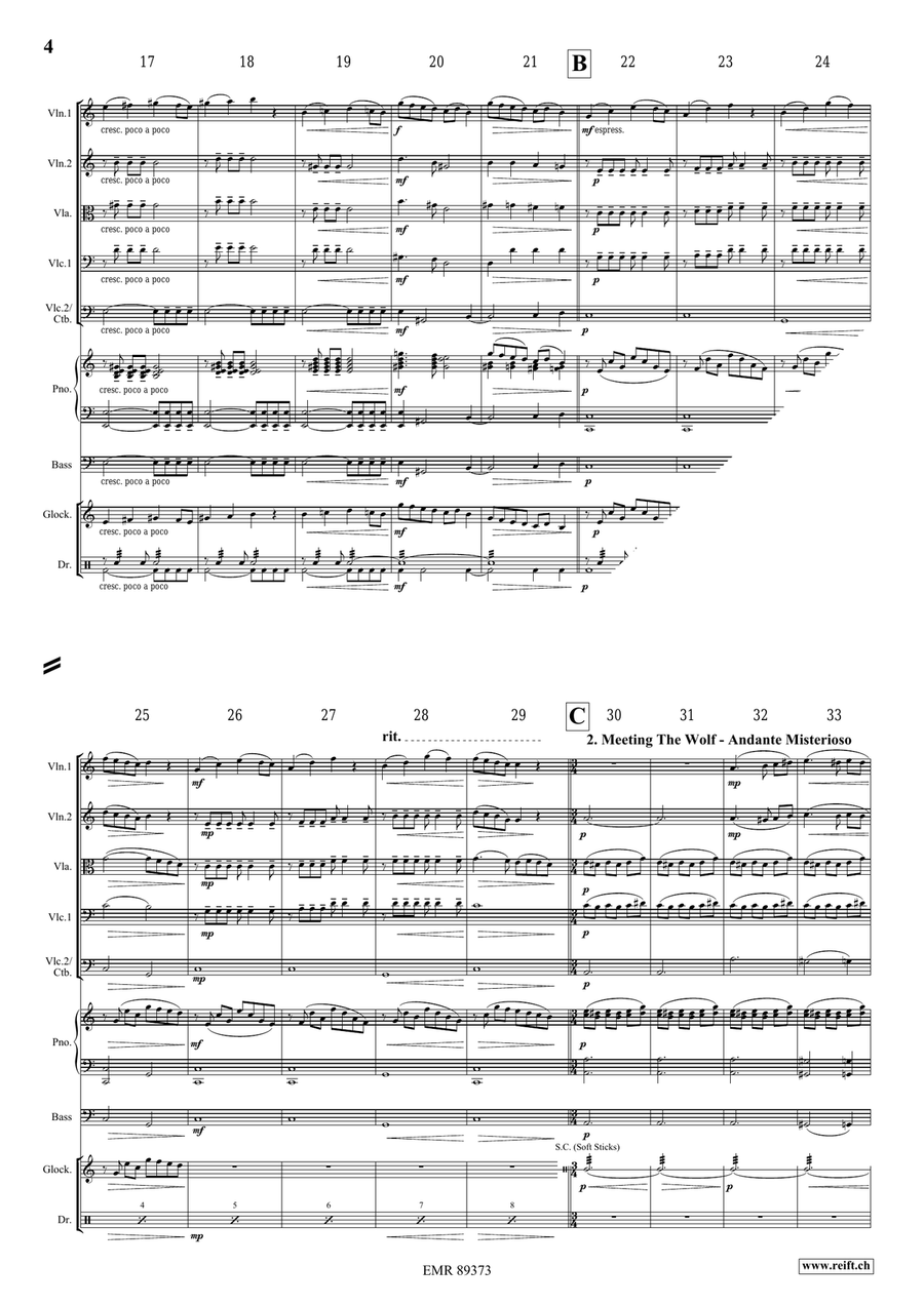 The Little Red Riding Hood String Orchestra scores gallery preview page 5