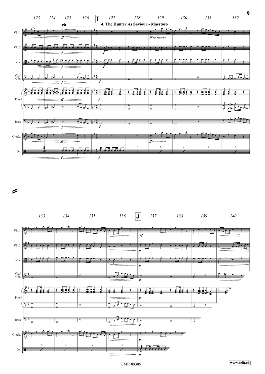 The Little Red Riding Hood String Quartet scores gallery preview page 9
