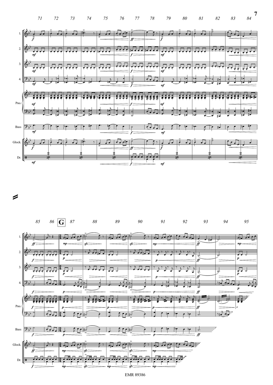 The Little Red Riding Hood Brass Quartet scores gallery preview page 8