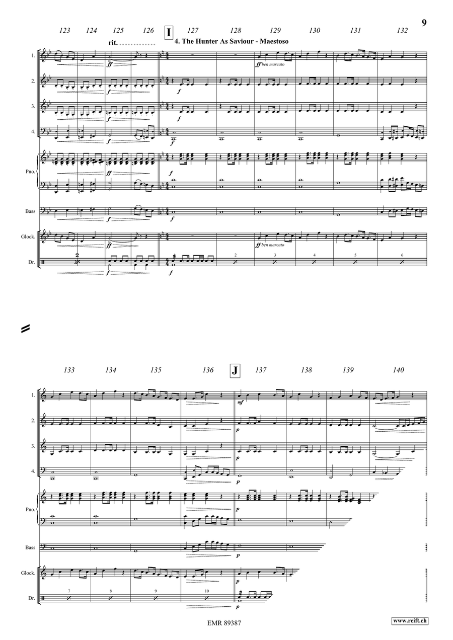 The Little Red Riding Hood Woodwind Quartet scores gallery preview page 9