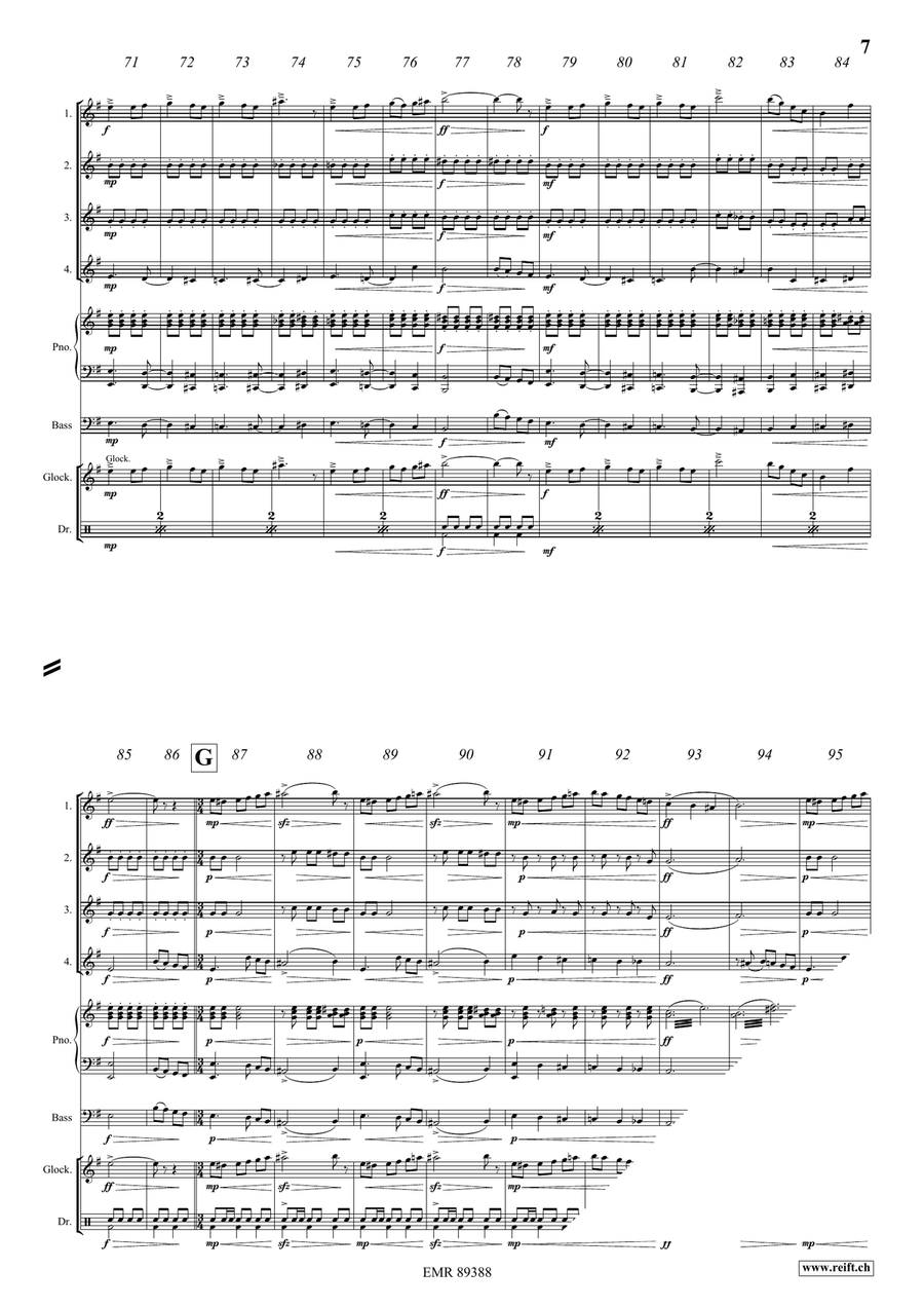The Little Red Riding Hood Flute Quartet scores gallery preview page 8