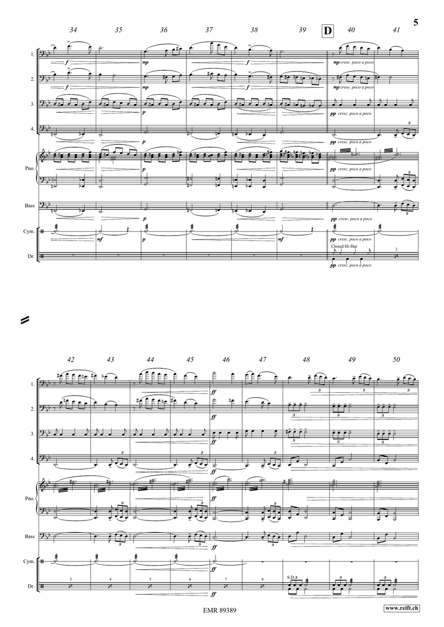 The Little Red Riding Hood Bassoon Quartet scores gallery preview page 6
