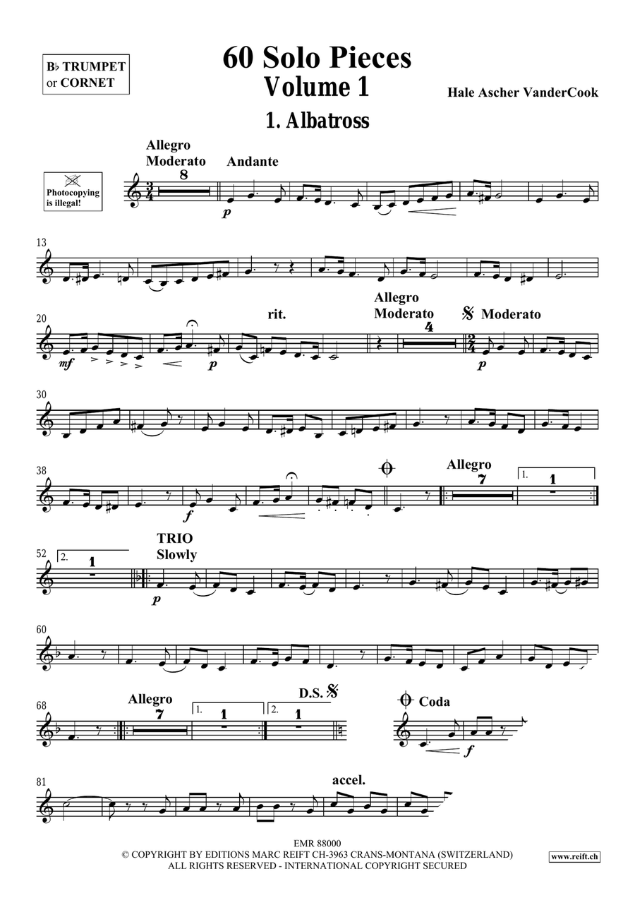 60 Solo Pieces Volume 1 60 Solo Pieces Volume 1 Cornet scores gallery preview page 4