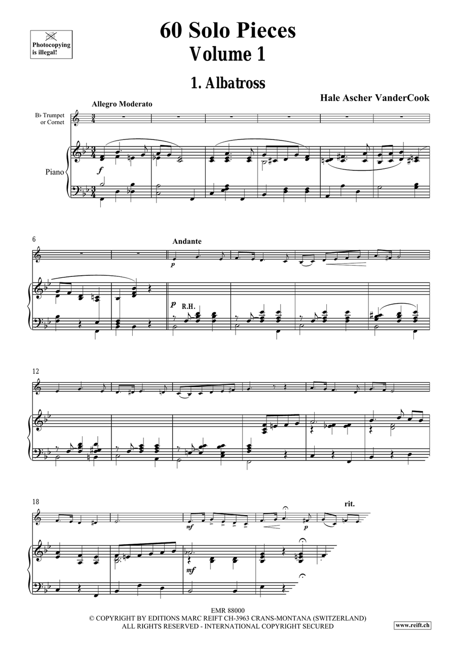 60 Solo Pieces Volume 1 60 Solo Pieces Volume 1 Cornet scores gallery preview page 5