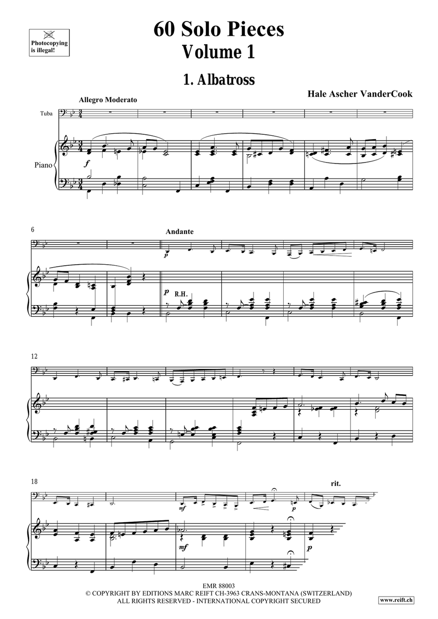 60 Solo Pieces Volume 1 60 Solo Pieces Volume 1 Tuba scores gallery preview page 5