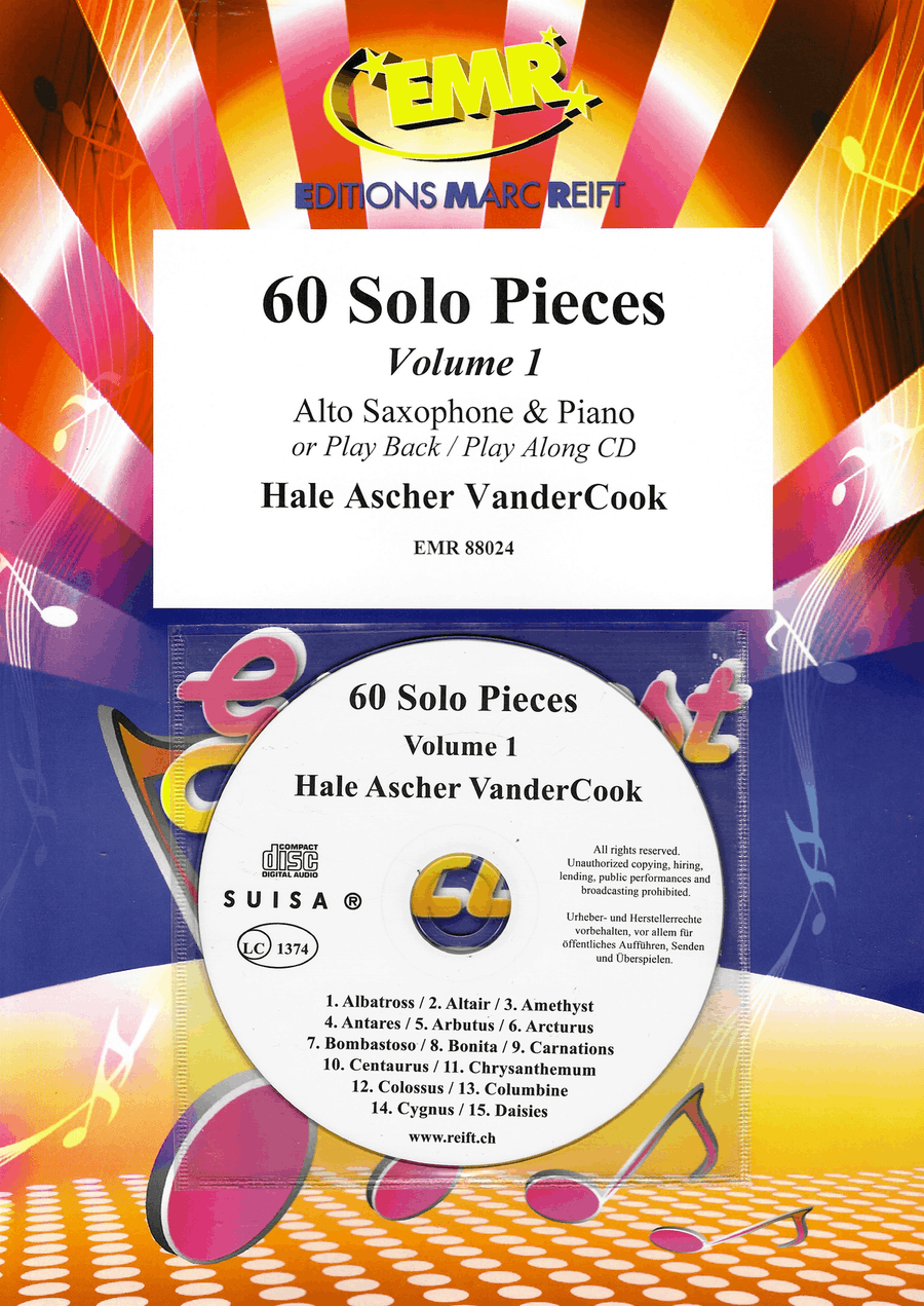 60 Solo Pieces Volume 1 60 Solo Pieces Volume 1 Alto Saxophone scores gallery preview page 1