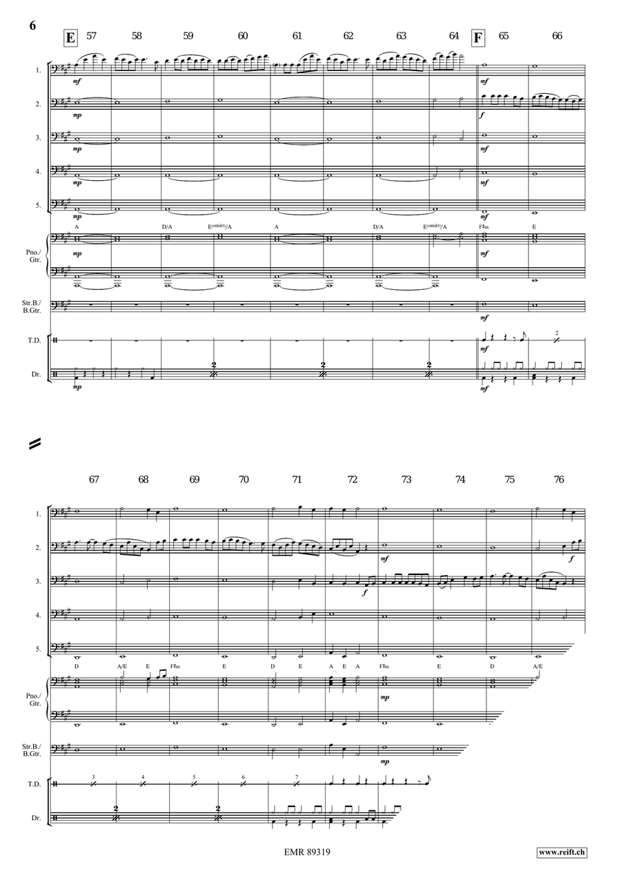 Dance Above The Rainbow Dance Above The Rainbow Bassoon scores gallery preview page 6