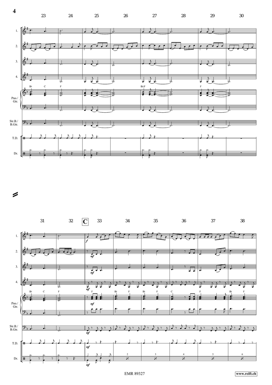 Dance Above The Rainbow Dance Above The Rainbow Cornet scores gallery preview page 4
