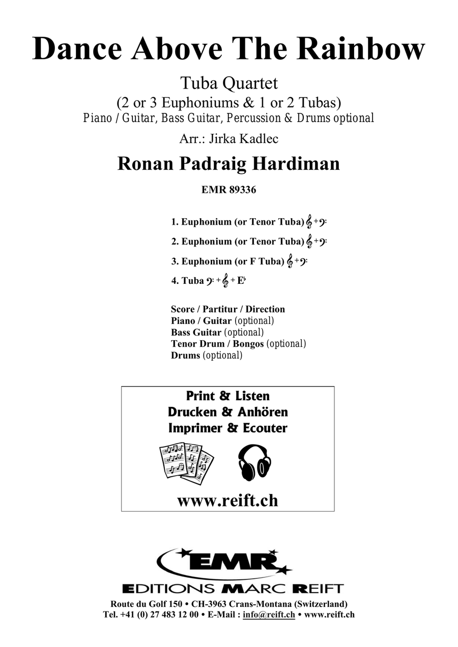 Dance Above The Rainbow Dance Above The Rainbow Tuba Quartet scores gallery preview page 2
