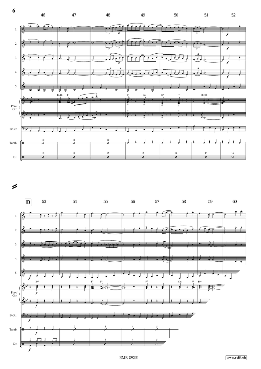 Jambalaya Jambalaya Clarinet Quintet scores gallery preview page 6