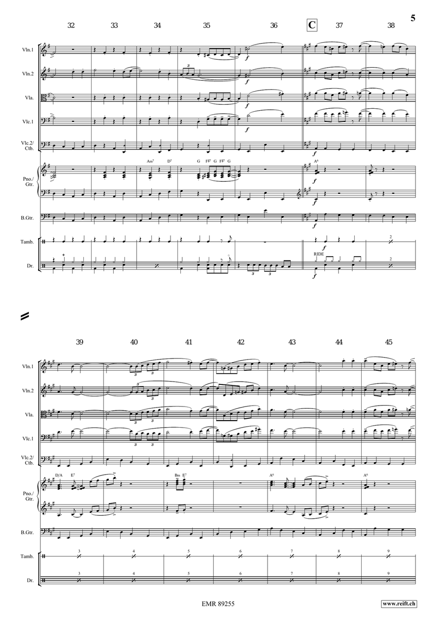 Jambalaya Jambalaya String Quintet scores gallery preview page 5