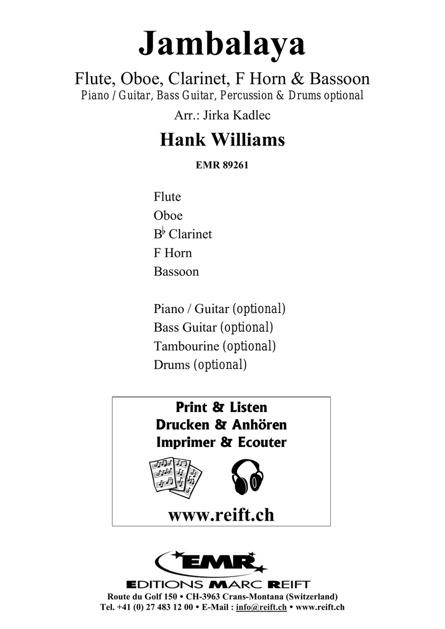Jambalaya Jambalaya Woodwind Quintet scores gallery preview page 2