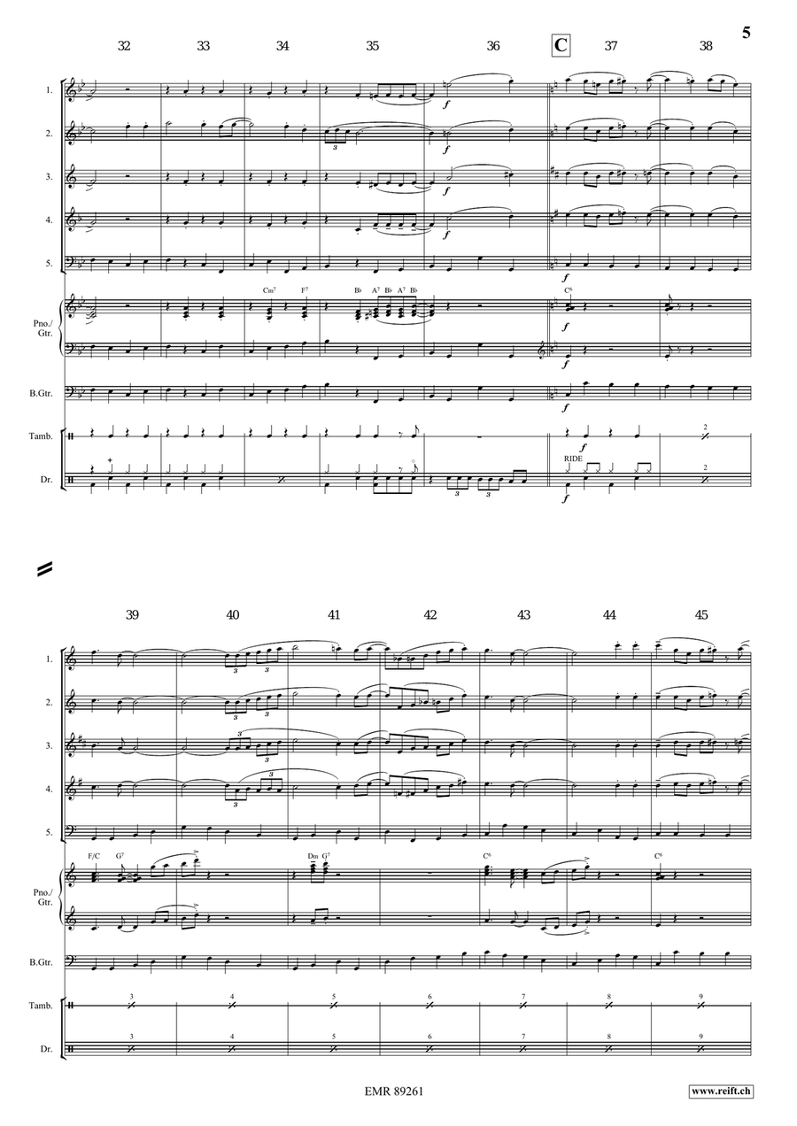 Jambalaya Jambalaya Woodwind Quintet scores gallery preview page 5